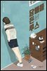 담배를 든 루스