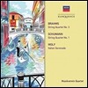 Musikverein Quartet 브람스: 현악 사중주 3번 / 슈만: 사중주 1번 / 휴고 볼프: 이탈리아 세레나데 (Brahms / Schumann: String Quartets / Hugo Wolf: Italian Serenade) 무지크페라인 콰르텟