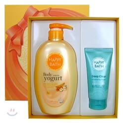 해피바스 바디요거트 바디클렌저 630ml[정말 촉촉한 타입] 기획세트