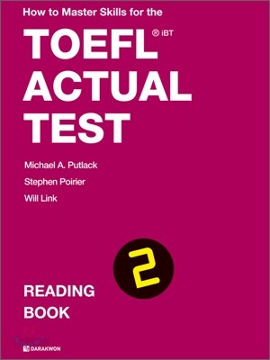 TOEFL iBT Actual Test Reading Book 2