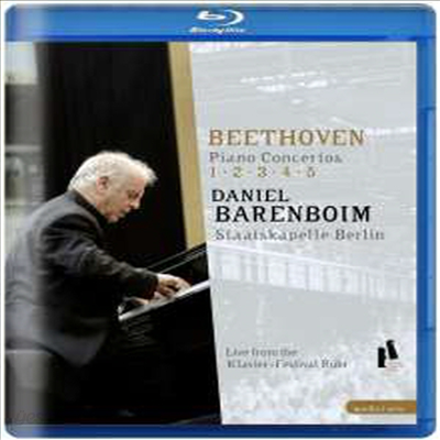 베토벤: 피아노 협주곡 1-5번 (Beethoven: Piano Concerto No.1-5) (2Blu-ray)(Blu-ray)(2016) - Daniel Barenboim