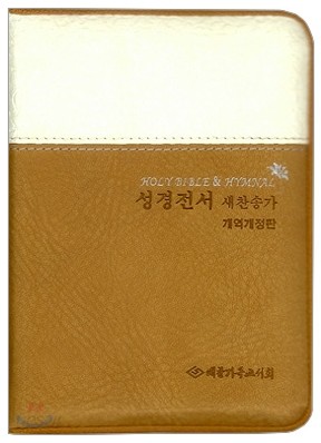 개역개정판 성경전서 새찬송가(합본,색인,지퍼,NKR43M)(10.5*14)(브라운)