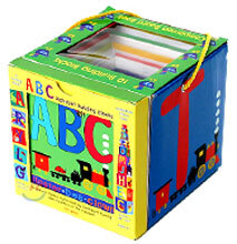 ABC Building Blocks & Board Book Set