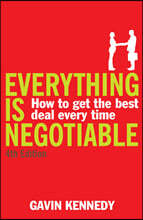 Everything Is Negotiable