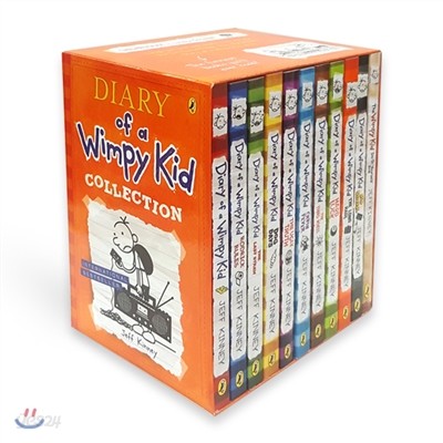 Diary of a Wimpy Kid Box Set : Book 1-10 &amp; DIY Book (영국판)