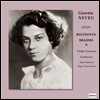 Ginette Neveu 지네트 느뵈 라스트 레코딩 - 베토벤 / 브람스: 바이올린 협주곡 (Beethoven / Brahms: Violin Concertos Op.67 & Op.77) [LP]