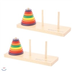[무료배송][1+1 이벤트] 하노이탑 (칼라 + 칼라) /공중파 TV방영