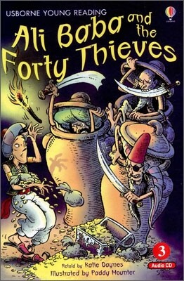 Usborne Young Reading Audio Set Level 1-03 : Ali Baba and the Forty Thieves (Book & CD)
