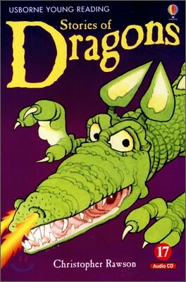 Usborne Young Reading Audio Set Level 1-17 : Stories of Dragons (Book & CD)