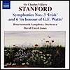 David Lloyd-Jones 스탠퍼드: 교향곡 3번 '아이리쉬', 교향곡 6번 (Stanford: Symphonies No.3 'Irish', No.6 'in honour of G.F. Watts')