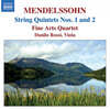 Danilo Rossi 멘델스존: 현악오중주 1, 2번 (Mendelssohn: String Quintets Nos. 1, 2)