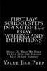 First Law School Steps in a Nutshell Essay Writing and Definitions