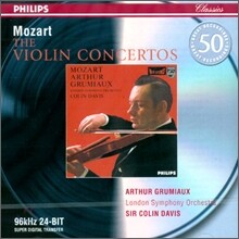 Arthur Grumiaux 모차르트: 바이올린 협주곡 전곡집 (Mozart : Violin Concerto And Sonata) 아르투르 그뤼미오