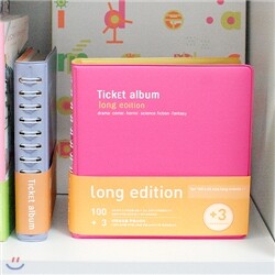 티켓앨범-Long edition(pink)