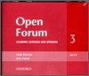 Open Forum 3 :  Academic Listening and Speaking : CD