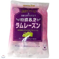 [일본] 토쿠노 밀크럼 레이즌 사탕 105g