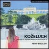 Kemp English 레오폴트 코젤루흐: 건반 소나타 전곡 6집 - 피아노 소나타 21-24번 (Leopold Kozeluch: Complete Keyboard Sonatas 6) 켐프 잉글리쉬