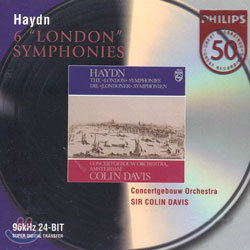 Haydn : Six &#39;London&#39; Symphony : Concertgebouw OrchestraㆍSir Colin Davis