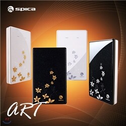 스피카 SPICA 2.5 외장하드 Art 진달래 Violet + 삼성160GB (SATA HDD포함 / USB2.0 / Oxford사 칩셋 / 정전기방지)