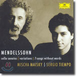Mischa Maisky 멘델스존: 첼로 소나타, 무언가, 노래의 날개 위에 (Mendelssohn : SonatasㆍVariationsㆍ7 Songs Without Words) 미샤 마이스키