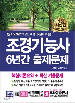 조경기능사 6년간 출제문제