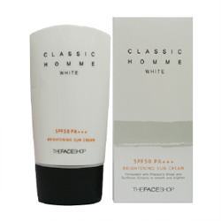 [더페이스샵] 클래식 옴므 화이트 브라이트닝 선크림 SPF50PA+++