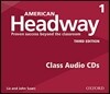 American Headway 3e 1 Class Audio CD 3 Discs