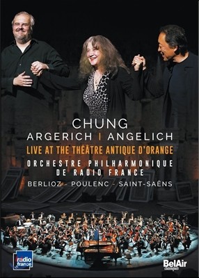 정명훈 / Martha Argerich / Nicholas Angelich 오랑주 고대극장의 정명훈, 마르타 아르헤리치, 니콜라스 안겔리치 (Live at the Theatre Antique d'Orange)