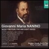 Gruppo Vocale Arsi & Tesi 조반니 마리아 나니노: 4성, 5성, 8성 합창 음악 (Giovanni Maria Nanino: Music for Four, Five & Eight Voices) 그루포 보칼레 아르시 & 테시