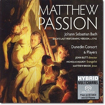 John Butt 바흐: 마태 수난곡 (Bach: St. Matthew Passion, BWV 244)