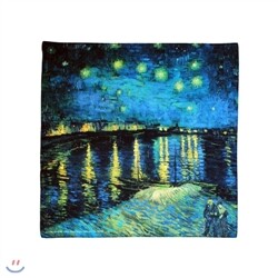 명화손수건-고흐 론강의별밤