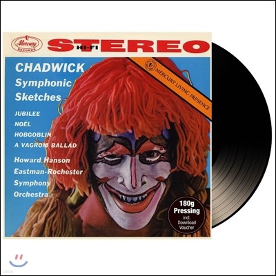 Howard Hanson 조지 채드윅: 심포닉 스케치 (George Chadwick: Symphonic Sketches) 하워드 핸슨 [LP]