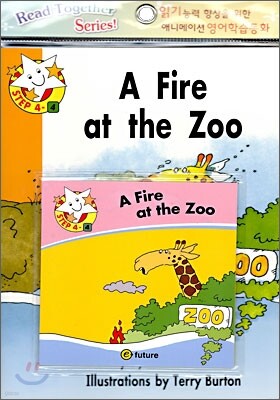 Read Together Step 4-4 : A Fire at the Zoo (Book + CD)