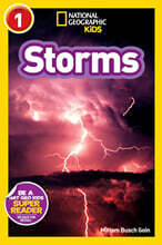 National Geographic Kids Readers Level 1 : Storms!