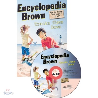 Encyclopedia Brown #8 : Tracks Them Down (Book+CD)
