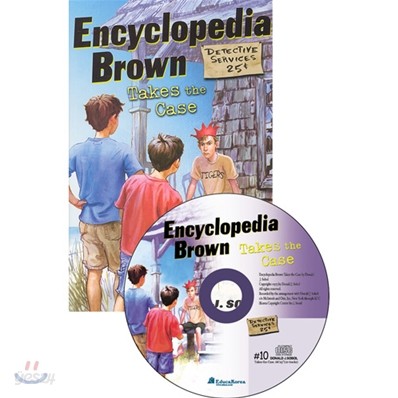 Encyclopedia Brown #10 : Takes The Case (Book+CD)