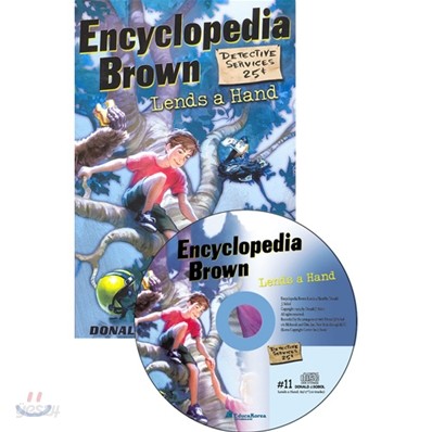 Encyclopedia Brown #11 : Lends A Hand (Book+CD)