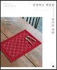 단정하고 세련된 사시코 자수