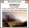 Jose Ferrero / Marco Socias 로드리고: 가곡집 [기타 반주 버전] (Joaquin Rodrigo: Serranilla - Songs with Guitar Accompaniment) 호세 페레로, 마르코 소시아스