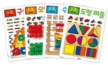 지능업 우드블록 만 1-3세 세트
