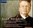 Stephan Siegenthaler 막스 레거: 클라리넷을 위한 실내악 작품 전곡 (Max Reger: Complete Chamber Music for Clarinet) 슈테판 지겐탈러, 라이프치히 사중주단