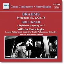 브람스 : 교향곡 2번 / 브루크너 : 교향곡 7번 2악장 - 푸르트뱅글러