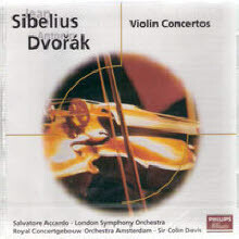 Salvatore Accardo - Sibelius, Dvorak : Violin Concertos (수입/미개봉/4681442)