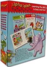 AlphaTales: A Set of 26 Irresistible Animal Storybooks That Build Phonemic Awareness & Teach Each Letter of the Alphabet [With Teacher's Guide]