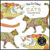 Vive Le Color! Cats Coloring Book
