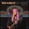 Gregg Allman (그렉 올맨) - Live: Back To Macon, Ga (2014년 1월 메이컨 카운티 라이브) [2LP]