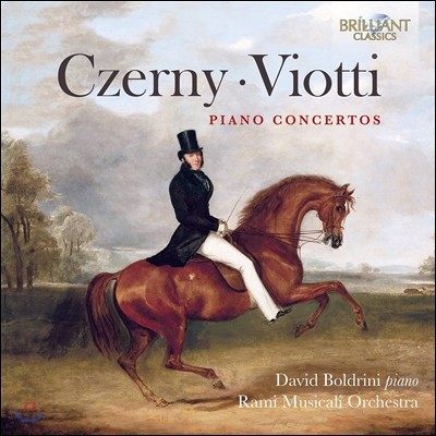 David Boldrini 체르니 / 비오티: 피아노 협주곡집 (Carl Czerny & Giovanni Battista Viotti: Piano Concertos) 다비드 볼드리니, 라미 무지칼리 오케스트라, 마시모 벨리