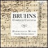 Harmonices Mundi 니콜라우스 브룬스: 칸타타 전곡 (Nicolaus Bruhns: Complete Cantatas) 앙상블 하르모니체스 문디, 클라우디오 아스트로니오