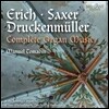 Manuel Tomadin 다니엘 에리히 / 작서 / 드루켄뮐러: 오르간 작품 전집 (Erich / Saxer / Druckenmuller: Complete Organ Music) 마뉴엘 토마딘