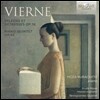 Quatuor Terpsycordes 루이 비에른: 피아노 오중주, 가곡 '우울과 고뇌' (Louis Vierne: Spleen et Detresse Op.38, Piano Quintet Op.42) 테르사이코르드 사중주단, 무짜 루바츠키테, 아나익 모렐
